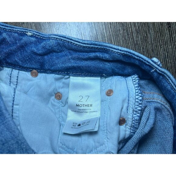 Mother The Looker Ankle Fray in Not Cut & Pasted Size 27 - Picture 7 of 11